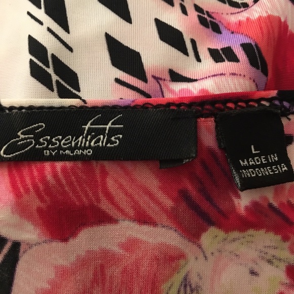 Tropical Abstract Design Dress - Picture 4 of 5